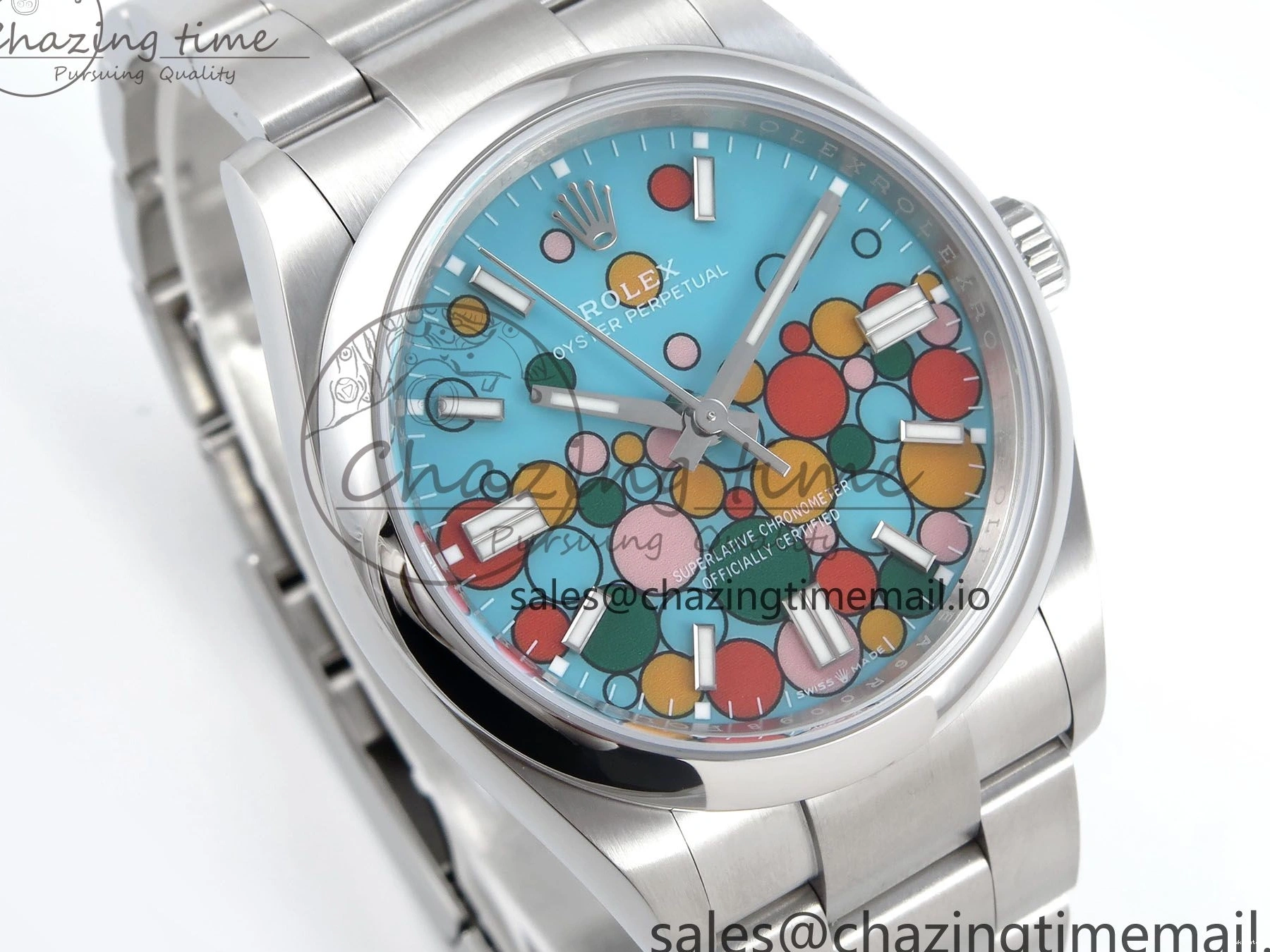 Edition Perpetual EWEF Steel Dial Oyster 126000 Celebration Best 904L A3230 36mm 0519